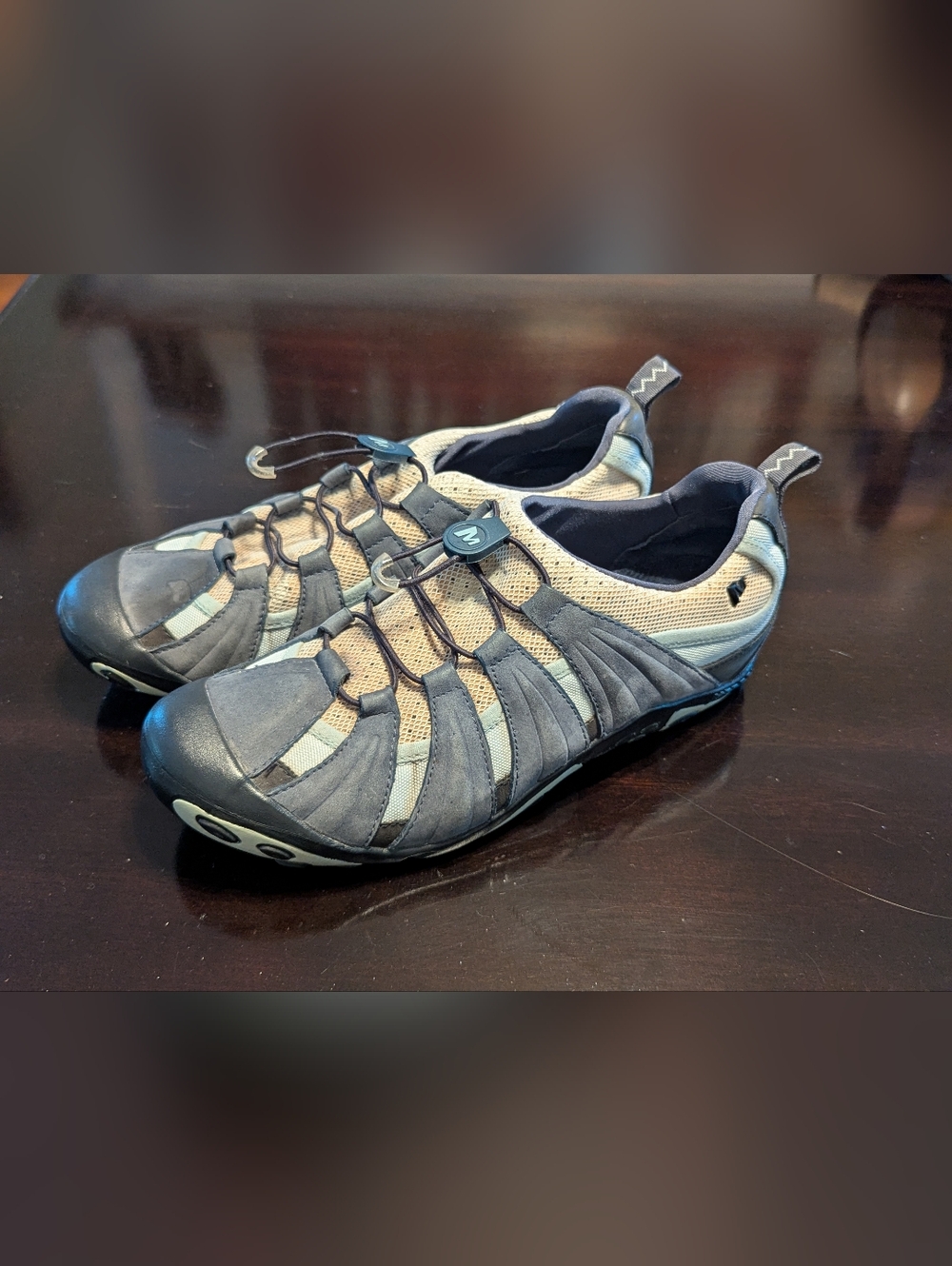 Merrell Womens gray Slip On Shoes Walking Hiking US 8.5